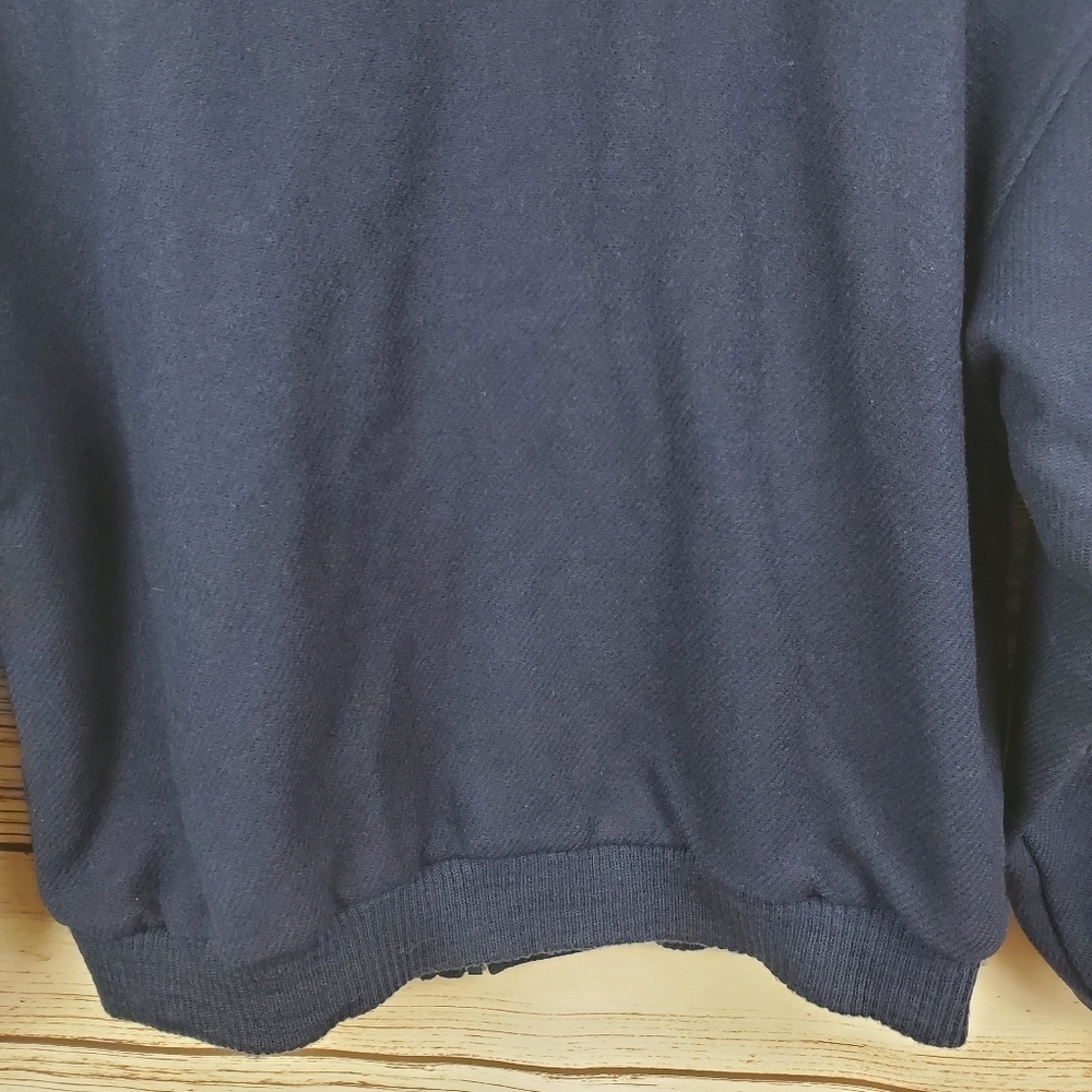 Lobo By Pendleton Mens XL Wool Jacket Navy Blue Bomber Jacket USA Thinsulate - Picture 10 of 12